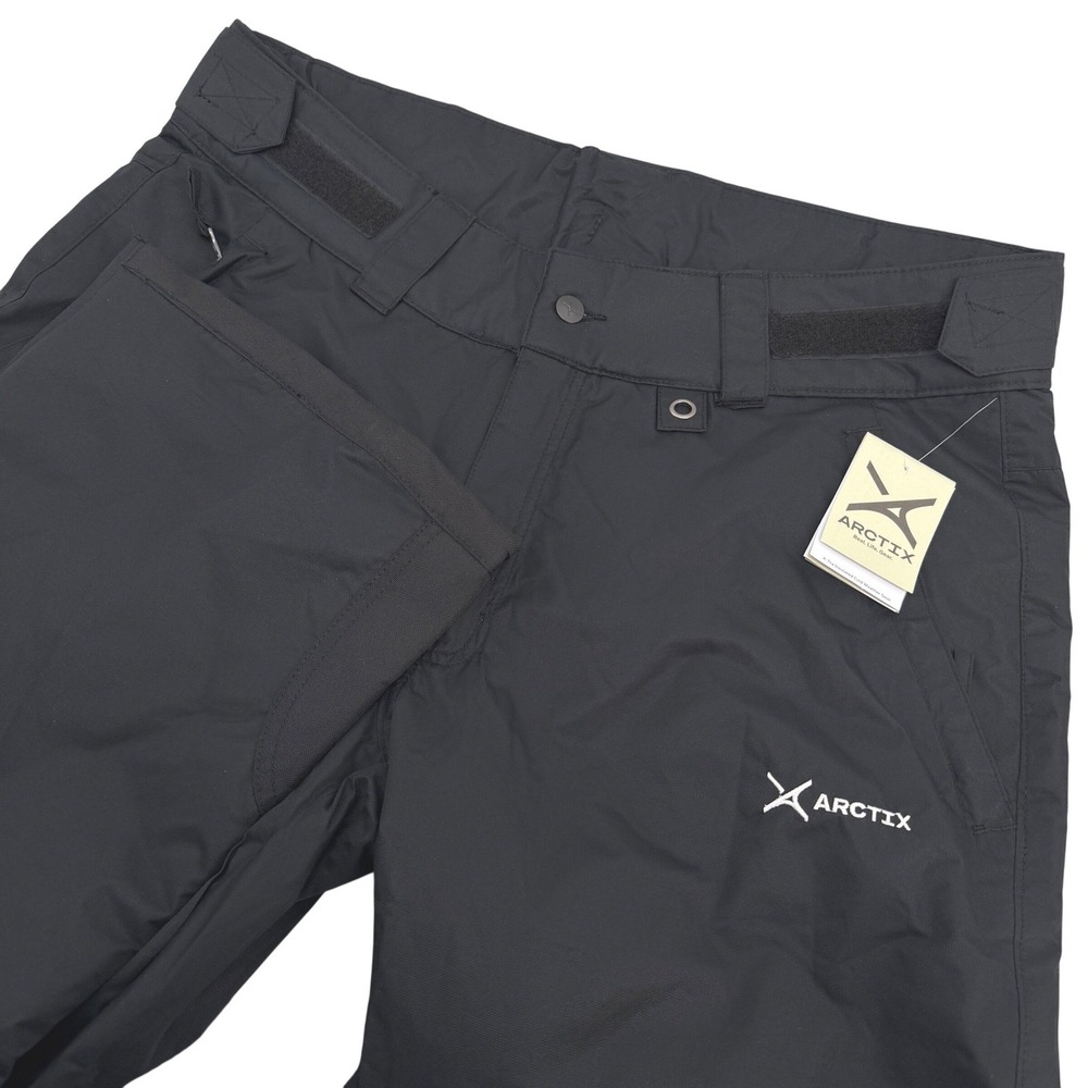 Arctix Essential Snow Pants Women 1X Black Insulated Water Repellent Ski Winter